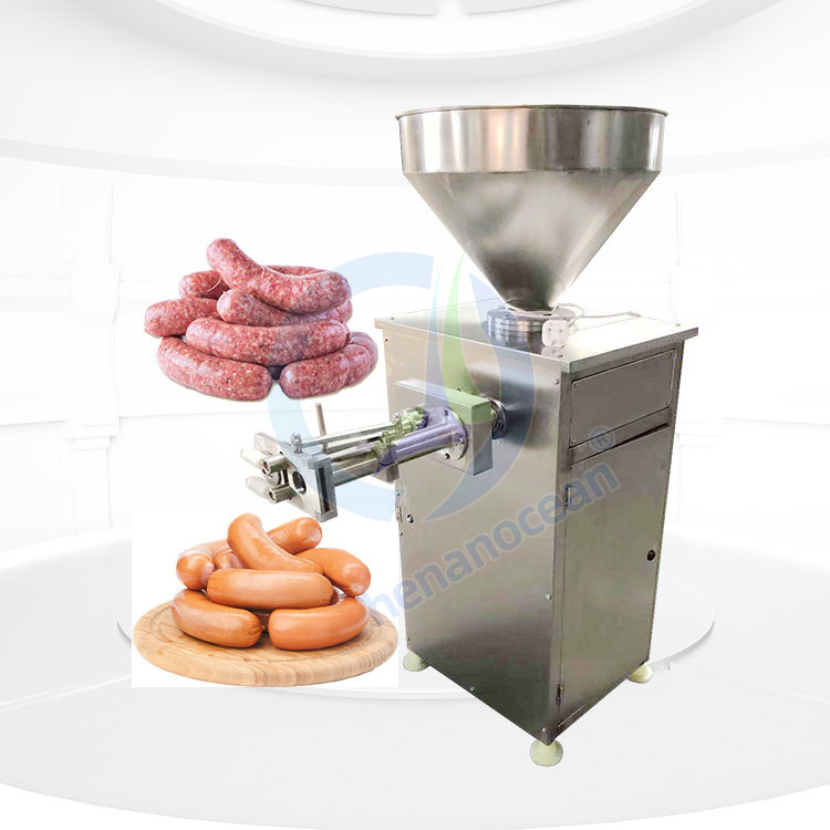 2 In One Meat Mincer And Industrial Small Electrical Rapid Sausage Stuffer Make Machine