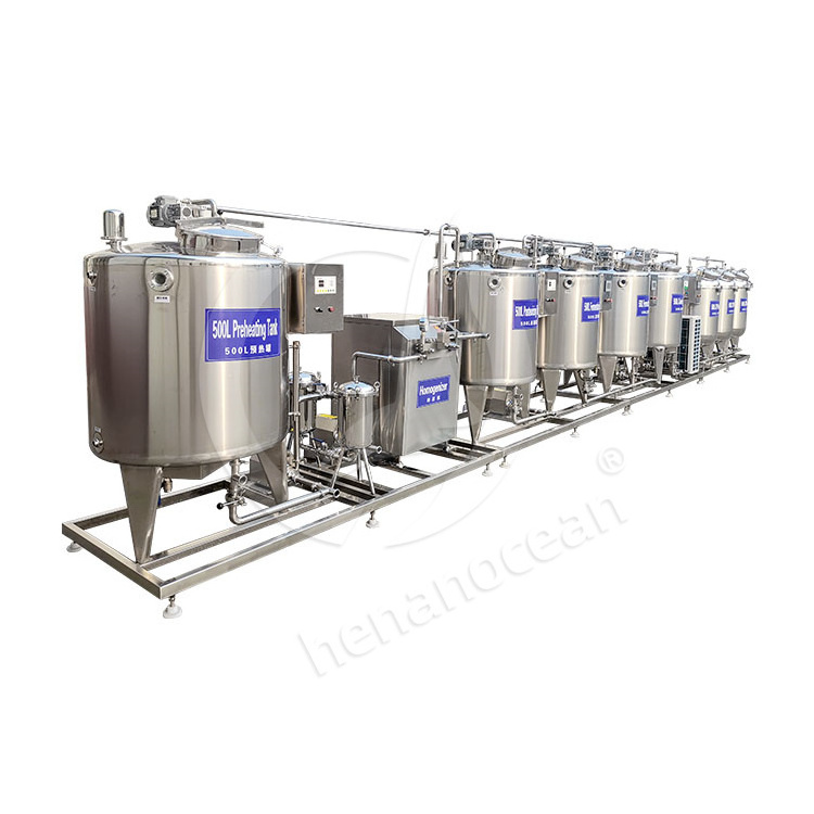 OCEAN Goat Milk Fermentation Yoghurt Plant Yogurt Production Line Dairy Milk Process Machine