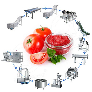 OCEAN Tomato Sauce Process Line Tomato Paste Production Line Tomato Sauce Make Machine Price