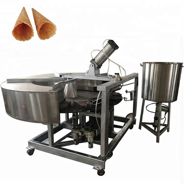 Stroopwafels Wafer Making Icecream Cone Machine