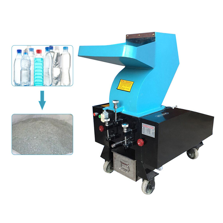 Best Sale High Capacity Waste Plastic Recycling LDPE HDPE PET PE PP PVC Bottle Plastic Crusher Crushing Machine