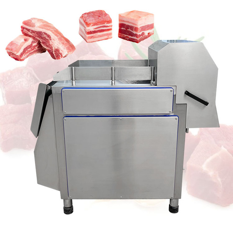 OCEAN Used Frozen Chicken Breast Meat Steak Dice Dicer Frozen Big Meat Cube Cut Machine Price and India