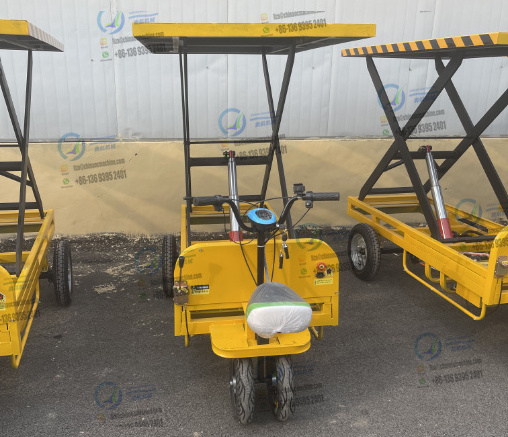 popular China hot sale warehouse carrying transport cart big capacity 1ton/2ton battery electric loading trolley with seat