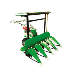 Tractor Mounted Mini Small Sweet Corn Silage Forage Maize Wheat Rice Combine Harvester Price in Indonesia