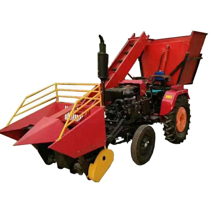 Second hand 32 HP walking tractor sweet corn seed harvester