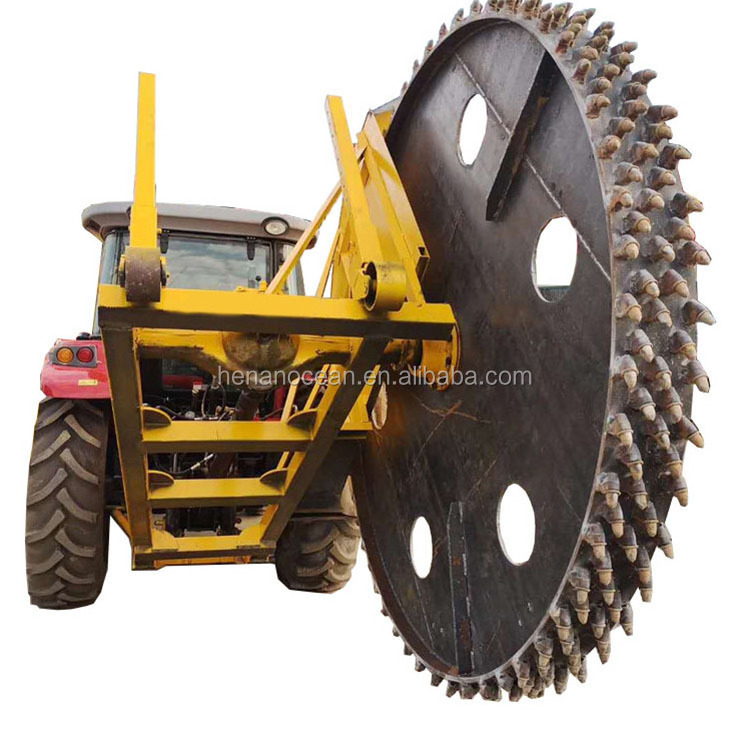 Tractor Mounted 3 Point Hitch Trencher with pto Driven