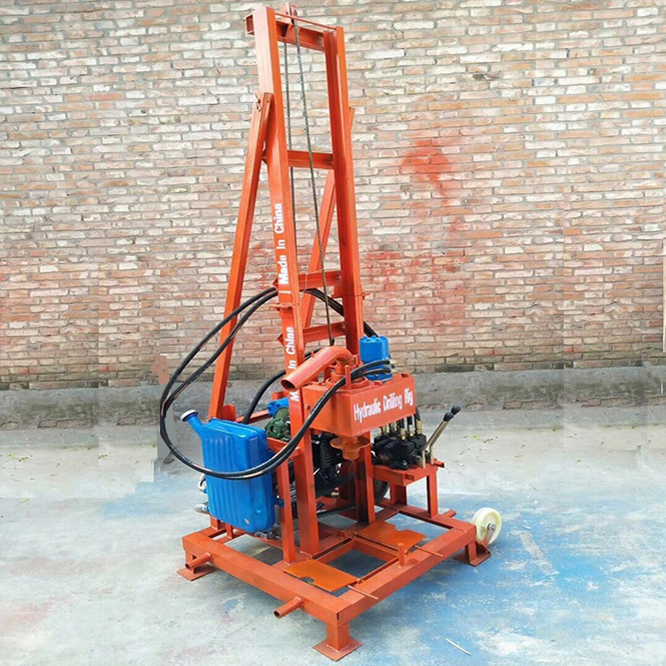 Petrol Hydraulic Borewell Machine Borehole Drilling Equipment for Sale-South Africa