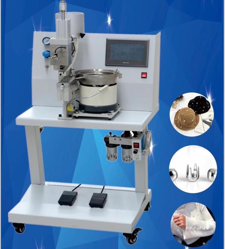 Supplying cheap factory price nail bead pearl attaching machine for pearl setting