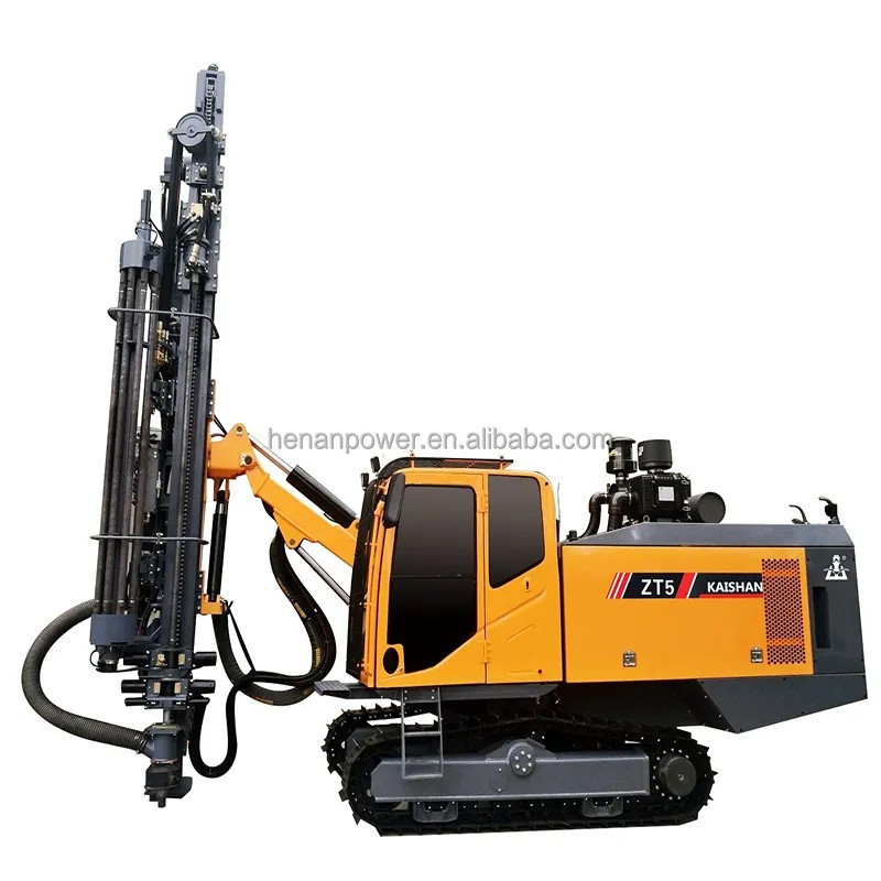 Hot selling integrated drilling rig with cab mining blasting drilling rig hydraulic portable drilling rig