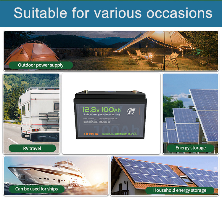 10Years Warranty 12.8V 100ah Solar System LiFePO4 Battery 5Kw 7Kw 10Kw Solar Panel System Home Solar Energy Systems