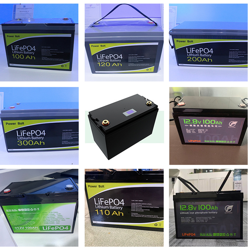 OEM Safecloud battery pack 5000 cycle times 12V 50ah lifepo4 lithium battery for Caravan and Motorhome