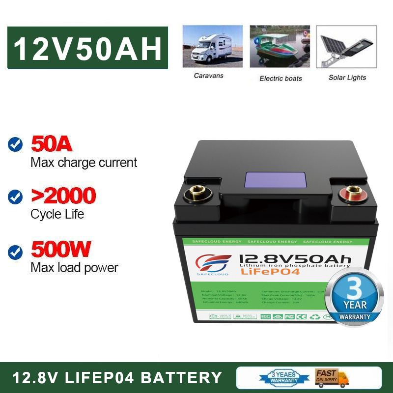 Li Ion Lithium Iron Phosphate Lifepo4 Battery for Solar Home 4kwh 12/24 Volt 50ah 120ah 150ah 160ah 200ah 18650 Ce Battery Pack