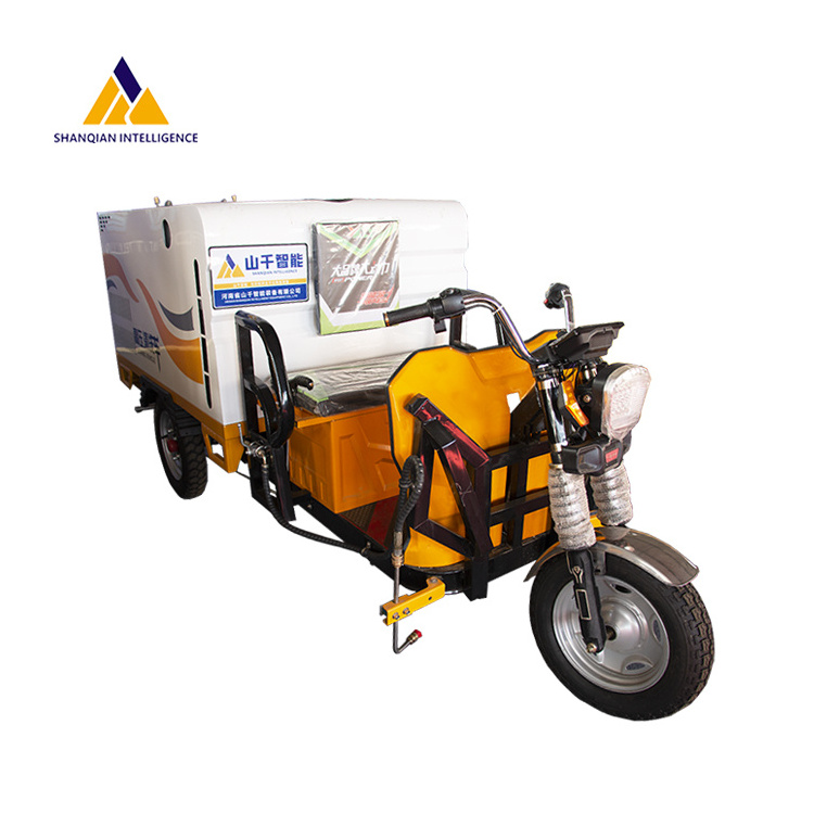 New Product Three Wheel High Pressure Washing Truck Municipal Road Guardrail Cleaning Machine Mobile high pressure washer