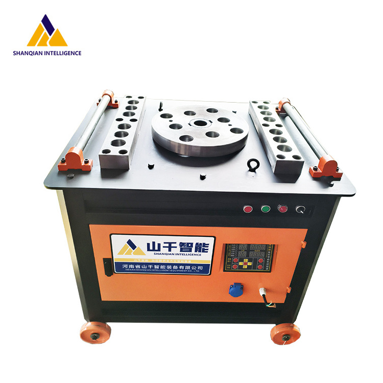 Factory Direct Sale Automatic Rebar Bending Machine 40mm Stirrup Spiral Round Deformed Bar Bender Steel Bar Bending Machine