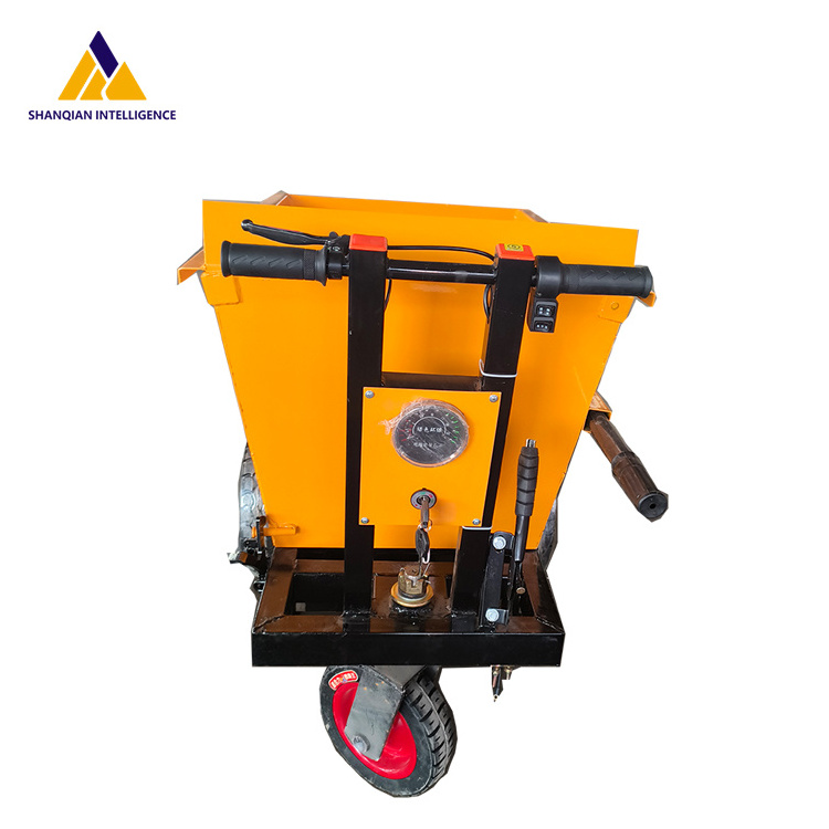 Shanqian Electric Engineering Vehicle Hand Push Cart with Three Wheels