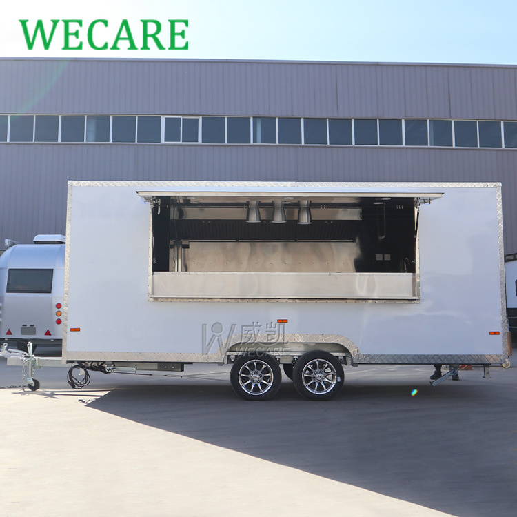 Wecare pizza foodtruck food truck mobile bar trailer restaurant trucks with full kitchen