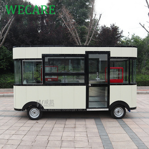 Wecare electric mobile snack machines food truck seasoning plant food shop mobile food cart trailer for sale in philippines