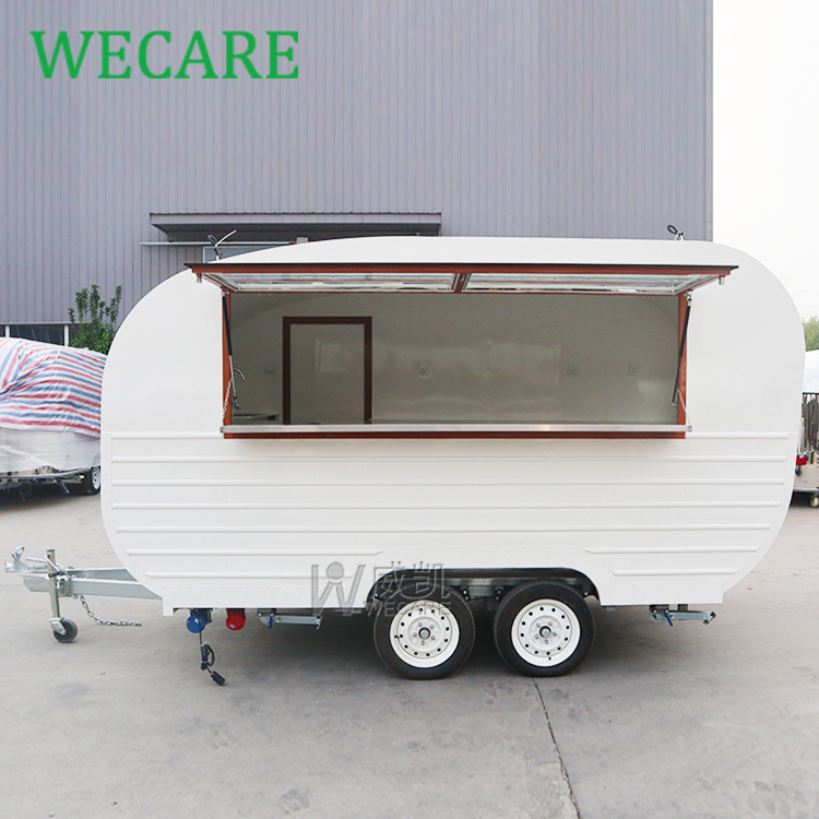 Wecare juice bar fast street vendor snack food car consession coffee beer ice cream food truck trailer hot dog churros cart