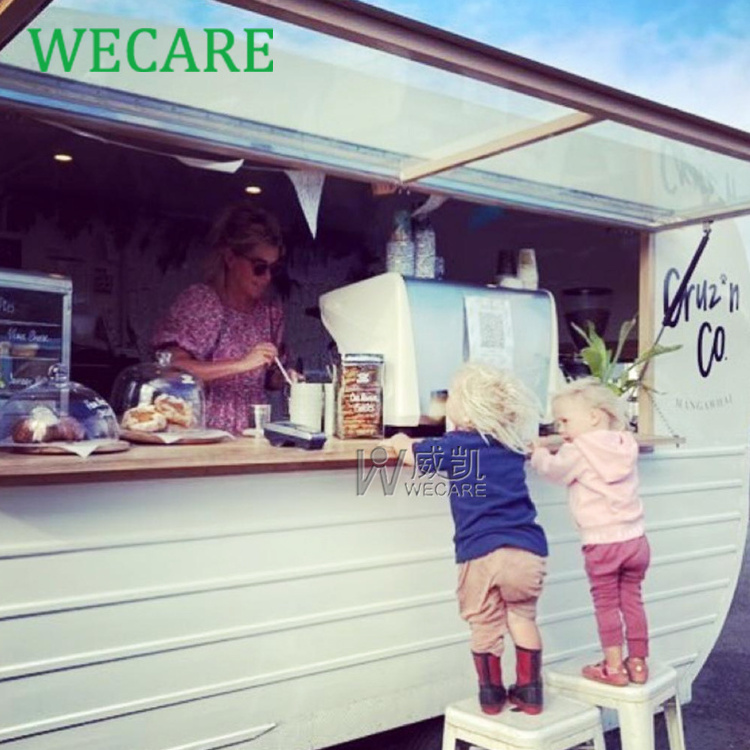 Wecare Food caravan mobile ice cream cart mobile food truck mobile food trailer Jewelry Shop