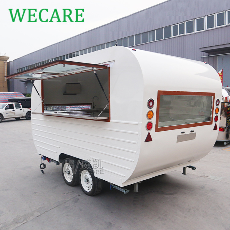 Wecare juice bar fast street vendor snack food car consession coffee beer ice cream food truck trailer hot dog churros cart