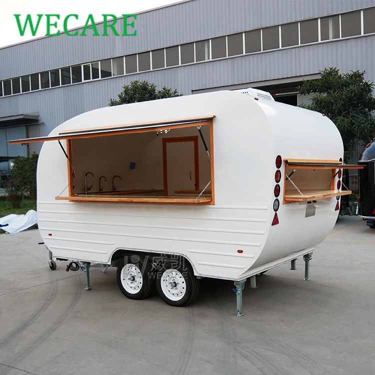 Wecare Food caravan mobile ice cream cart mobile food truck mobile food trailer Jewelry Shop