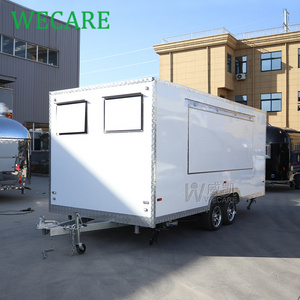 Wecare pizza foodtruck food truck mobile bar trailer restaurant trucks with full kitchen