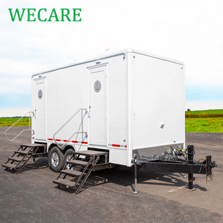 Wecare EEC valid Portable Restroom trailer toilet with tank