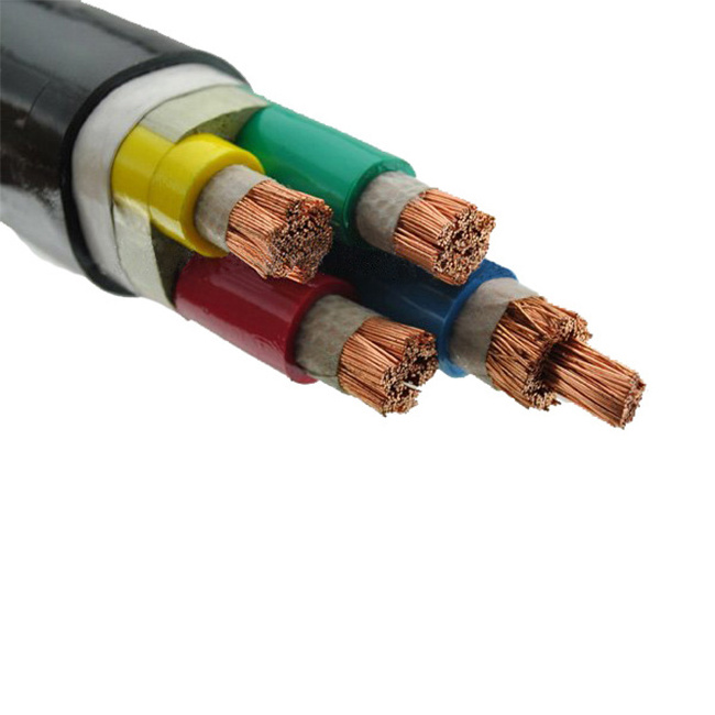 Solid conductor 4 core armoured cable bending resistance steel wire high quality power cable price