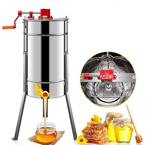 Manual motor 3 frames honey extractor