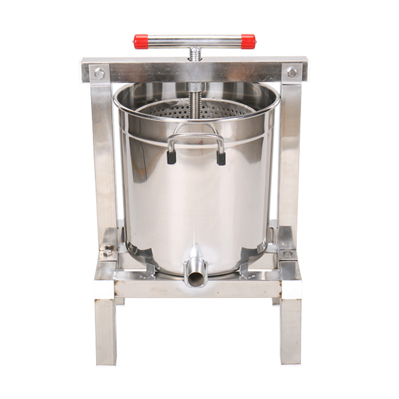 China Supply Beekeeping Equipment Stainless Steel Honey Wax Press Machine