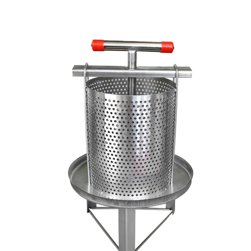 China Supply Beekeeping Equipment Stainless Steel Honey Wax Press Machine