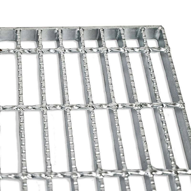 Manufacturers China Steel Grating Platform Steel Grill Mesh Walkway Galvanized Steel Grating Floor For Building Material