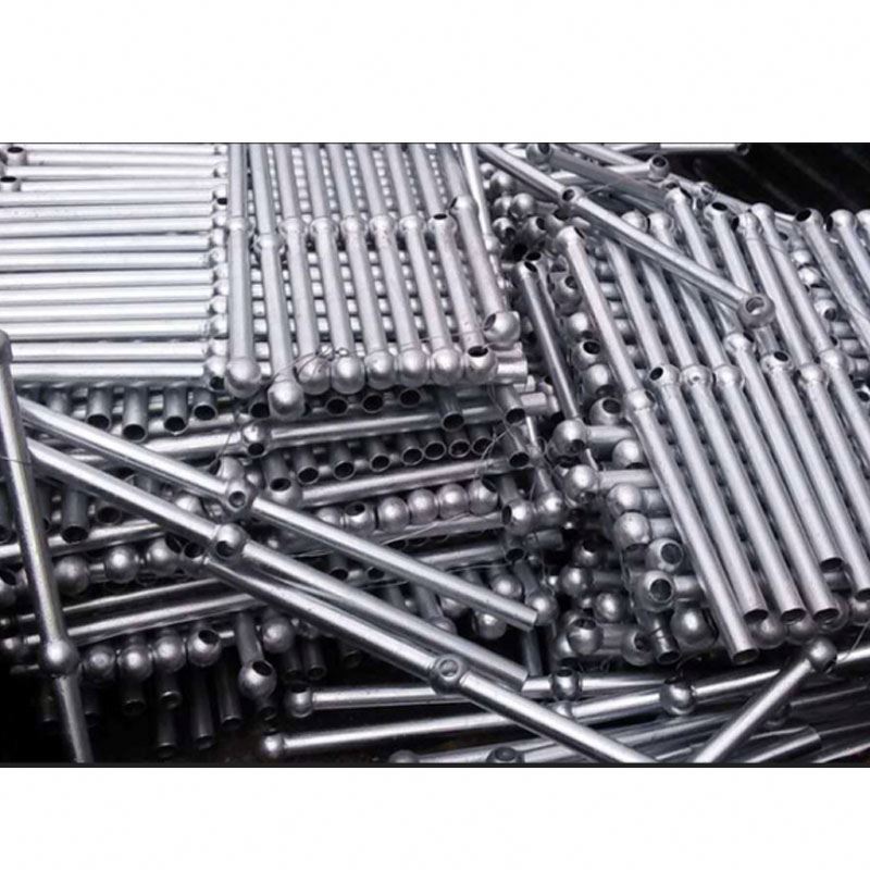 Factory direct sales metal building materials balustrades handrails galvanized pipe handrails iron railing