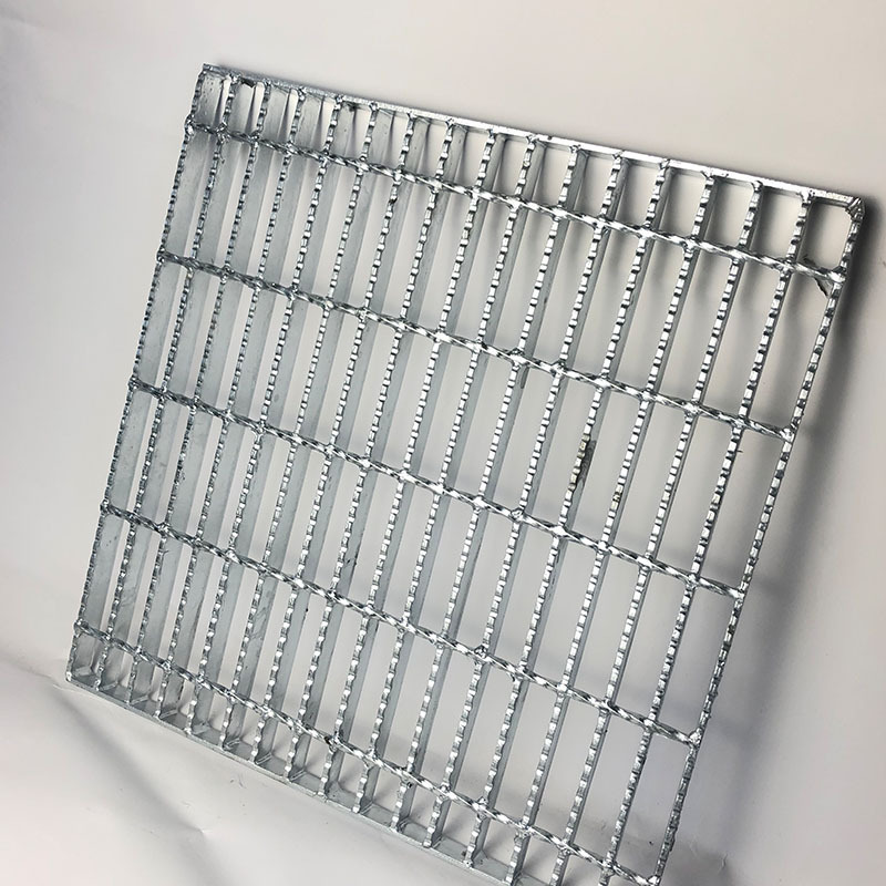 Manufacturers China Steel Grating Platform Steel Grill Mesh Walkway Galvanized Steel Grating Floor For Building Material