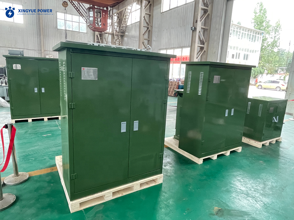 Three Phase 12.47kv 13.2KV 13.8KV 1.5MVA 2MVA Pad Mounted Transformer Substation 200KVA 300KVA 400KVA 500KVA 600KVA 800KVA