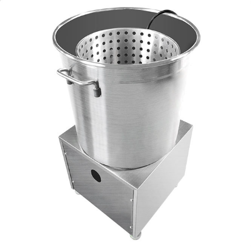 Semi-automatic Rotary Vegetable Dehydrator Kitchen Thickened Stainless Steel Draining Water Washing Basin Salad Spinner