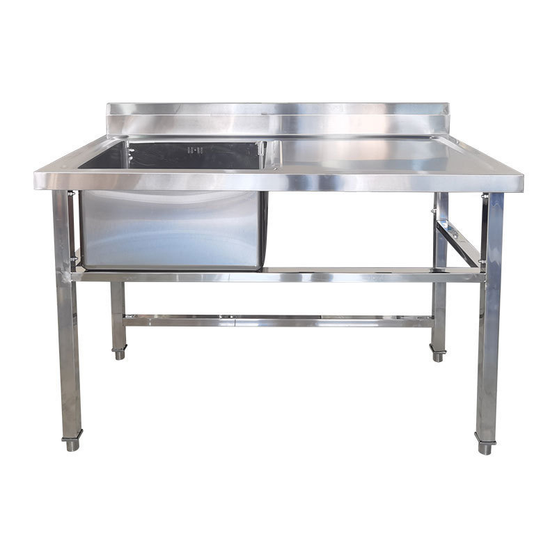 1 Sink 2 3 Sinks Detachable Stainless Steel Thicken  Home Kitchen Sink Restaurant