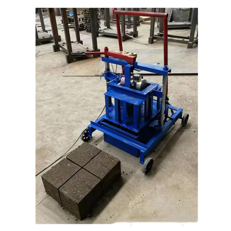 Direct Push Brick Making Machinery Small Cement Brick Block Making Machine Price Manual Baking Free Brick Making Machine