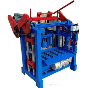 Direct Push Brick Making Machinery Small Cement Brick Block Making Machine Price Manual Baking Free Brick Making Machine