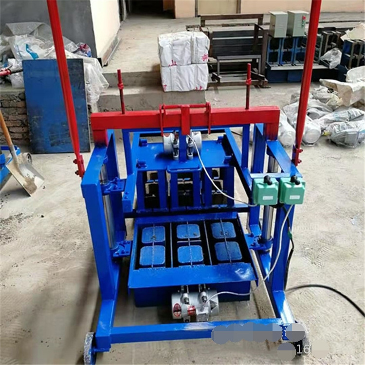 Direct Push Brick Making Machinery Small Cement Brick Block Making Machine Price Manual Baking Free Brick Making Machine