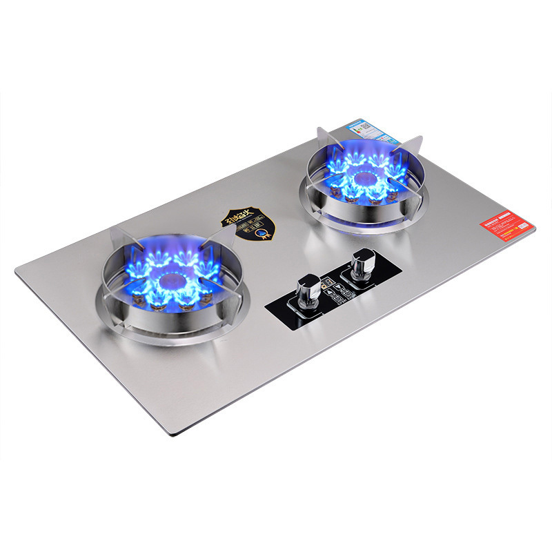 Double Nine Gun Intelligent Timing Stove Stainless Steel Fire Stove Household Liquefied Natural Gas Cooker