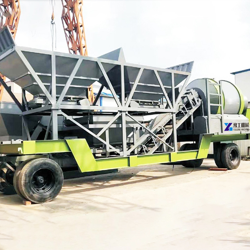 Wholesale Price 120m3/h 1000 m3/h Portable Concrete Batch Plant With 2 3 4 Units Aggregate Storage Hopper