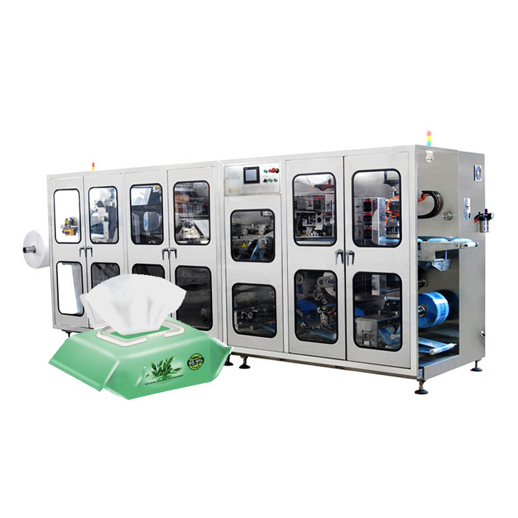 Fast Shipment Canister Wet Wipes Machine Wet Wipes Folding Machine