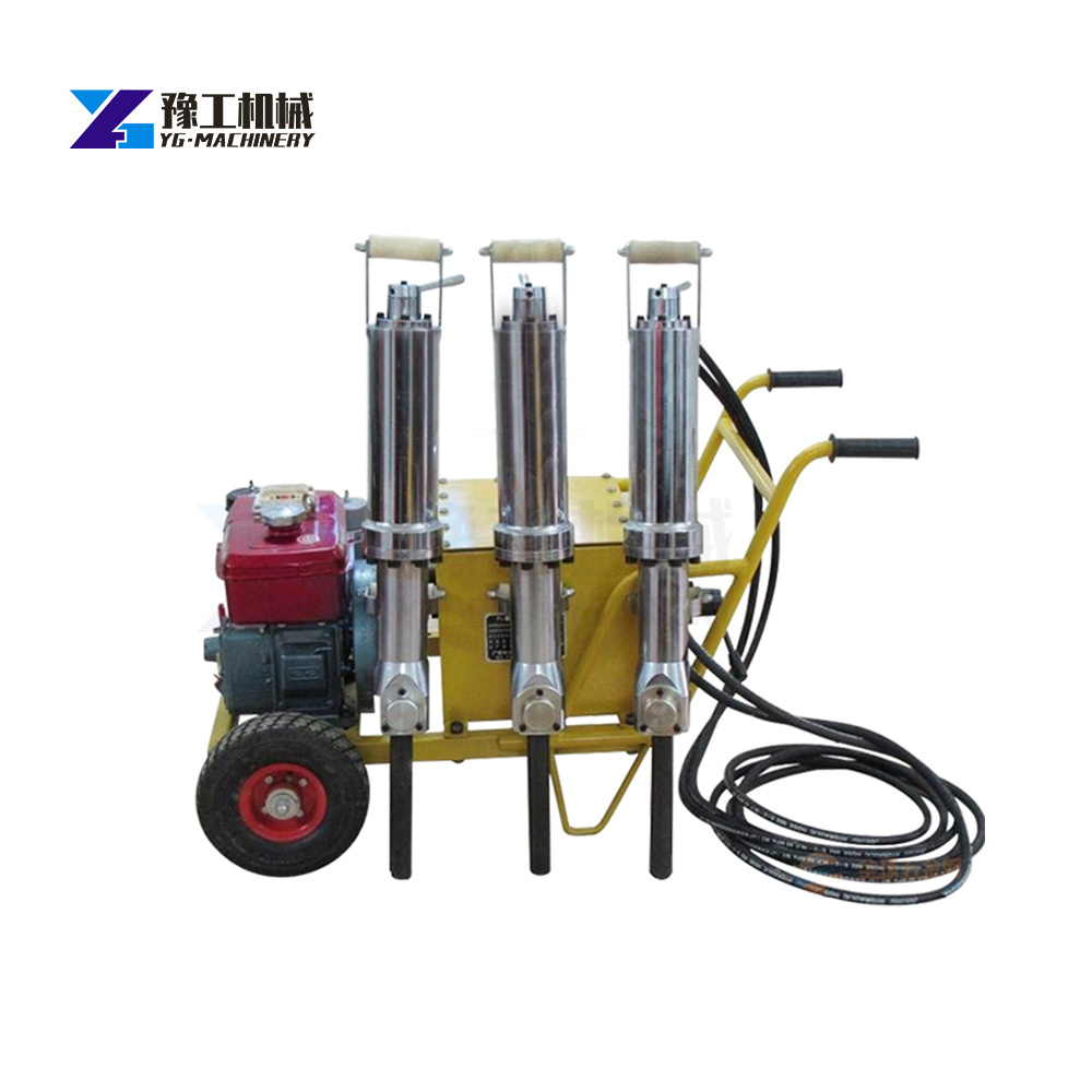 electric hydraulic rock splitting machine secondary breaking splitting rock machine hydraulic stone splitter machine