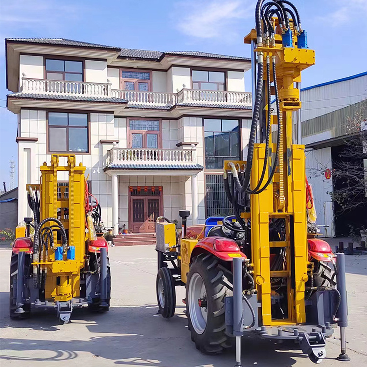 200M 300M Underground Borehole Machine Equipments Well Drilling Machine Diesel