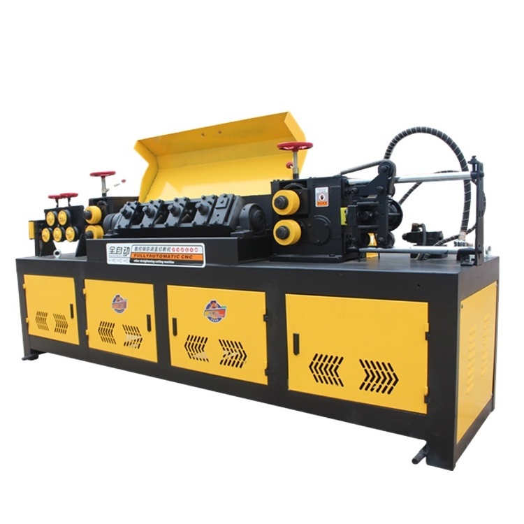 New cnc rebar machine cutting wire straightener made in China tube straightening machine pipe