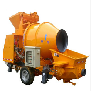 Minle 20M3/H Diesel Engine Concrete Trailer Pumps/Small Concrete Pump Mini Pumpcrete Machine