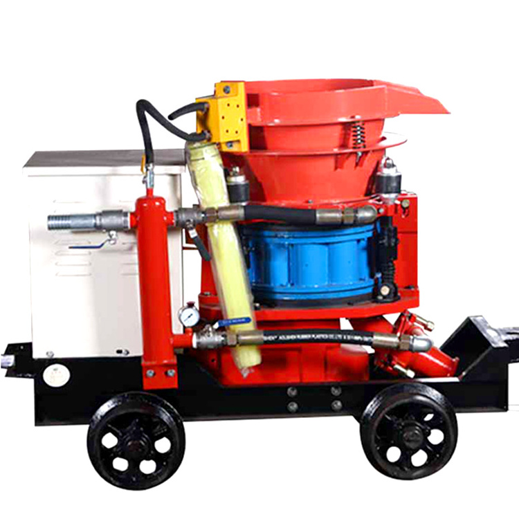 Wide Selection Concrete Sealer Sprayer Wet Shotcrete Machine Concrete Cement Trailer Gunite Shotcrete Machine