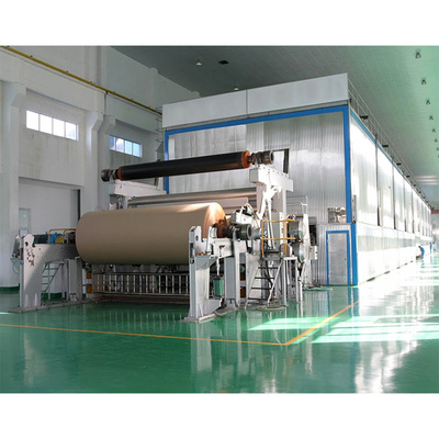 Paperboard machinery mill used carton recycle corrugated cardboard paper making machine