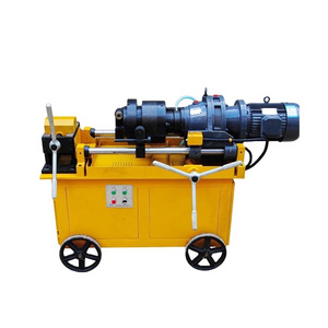 Steel Bar Thread Rolling Machine Portable Rebar Threading Machine Coupler Screw Making Machine For Sale